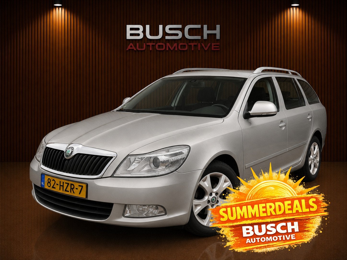 Skoda Octavia Combi 1.8 TSI Elegance AUTOMAAT DSG | TREKHAAK, Auto's, Skoda, Gebruikt, 4 cilinders, Parkeersensor, Beige