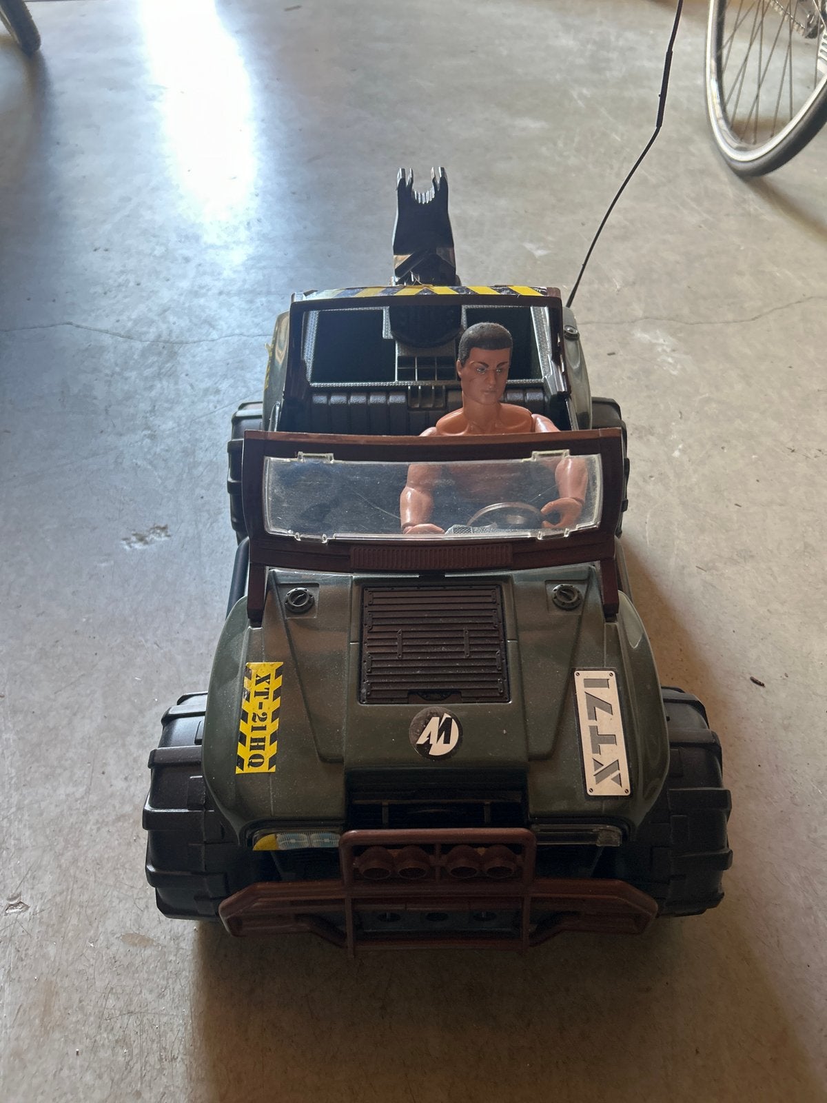 Action man Actiefiguur met Jeep - Stoer Speelgoed Voertuig, Kinderen en Baby's, Ophalen, Gebruikt