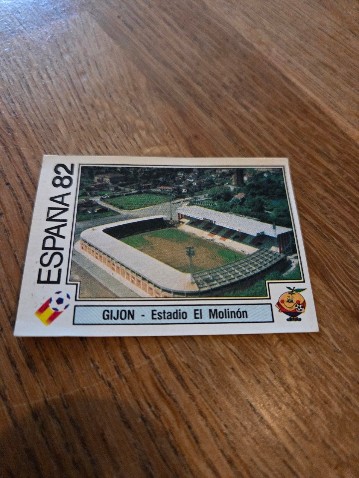 Panini WK 82, Ophalen of Verzenden, Zo goed als nieuw, Sticker