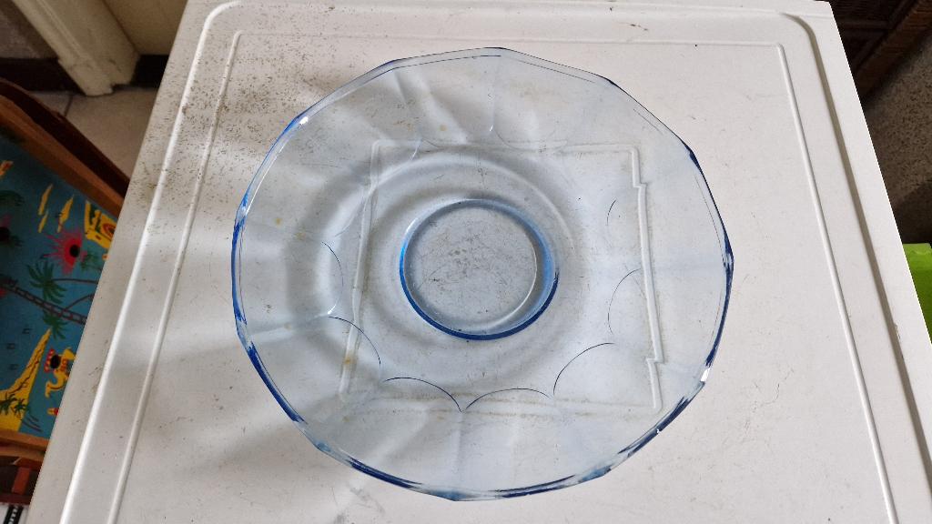 prachtige gekleurde glazen schalen, Schaal, Rond, Ophalen of Verzenden, Glas