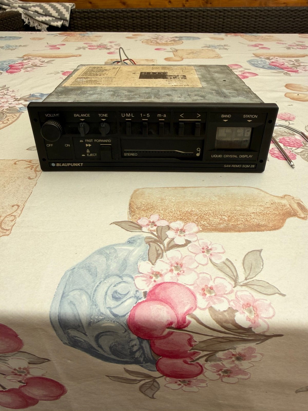 Blaupunkt radio, Ophalen, Gebruikt