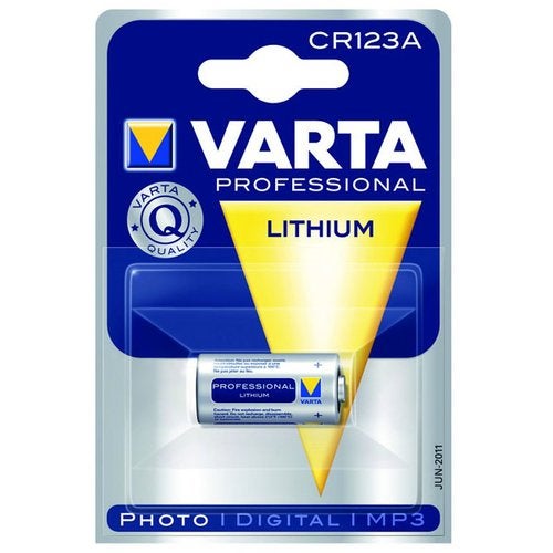 Batterij CR-123A Varta (6205) CR123A, Audio, Tv en Foto, Verzenden, Nieuw