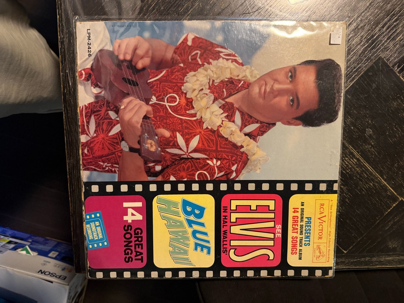 Elvis Presley - Blue Hawaii LP (Originele Persing), Gebruikt, Originele persing, Ophalen of Verzenden, 12 inch