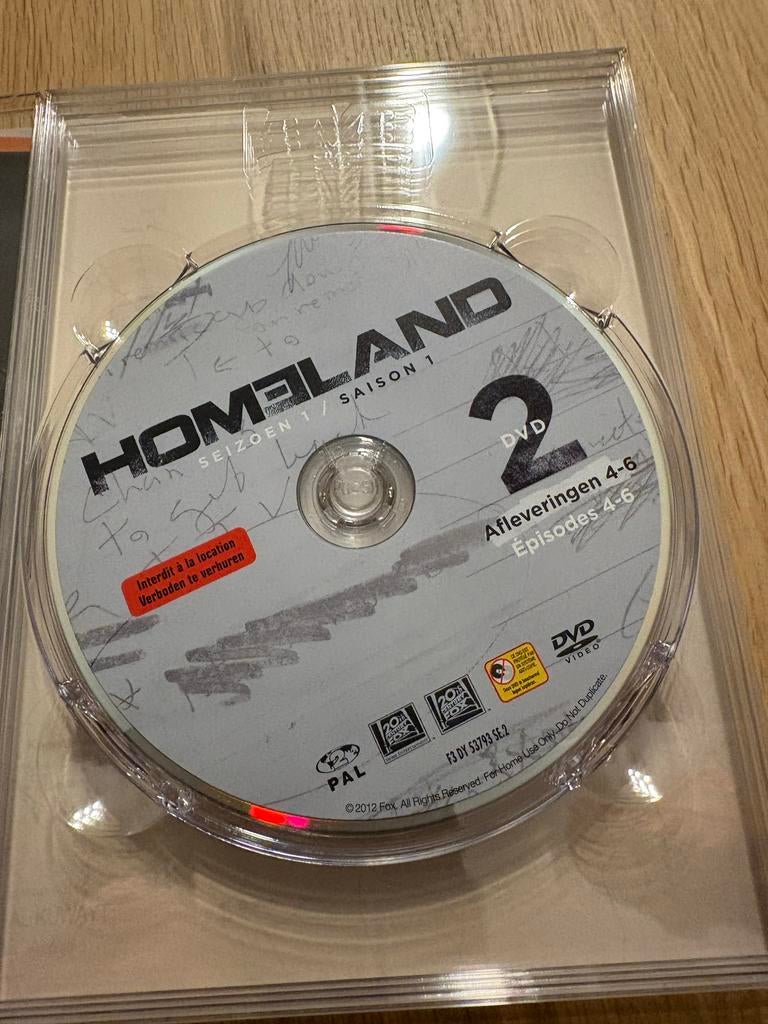 Homeland Seizoen 1 DVD - Spannende Actie & Avontuur, Vanaf 12 jaar, Ophalen of Verzenden, Gebruikt, Actie en Avontuur