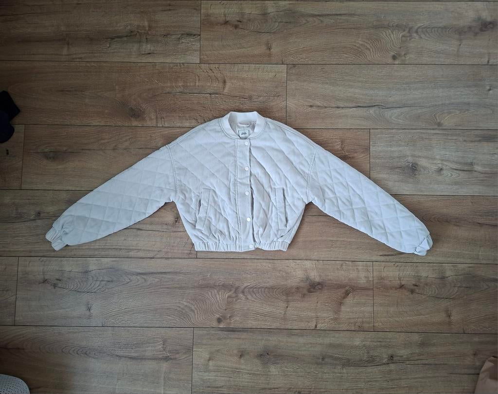 Tussenjas bomber Pimkie S, Wit, Ophalen of Verzenden, Zo goed als nieuw, Pimkie
