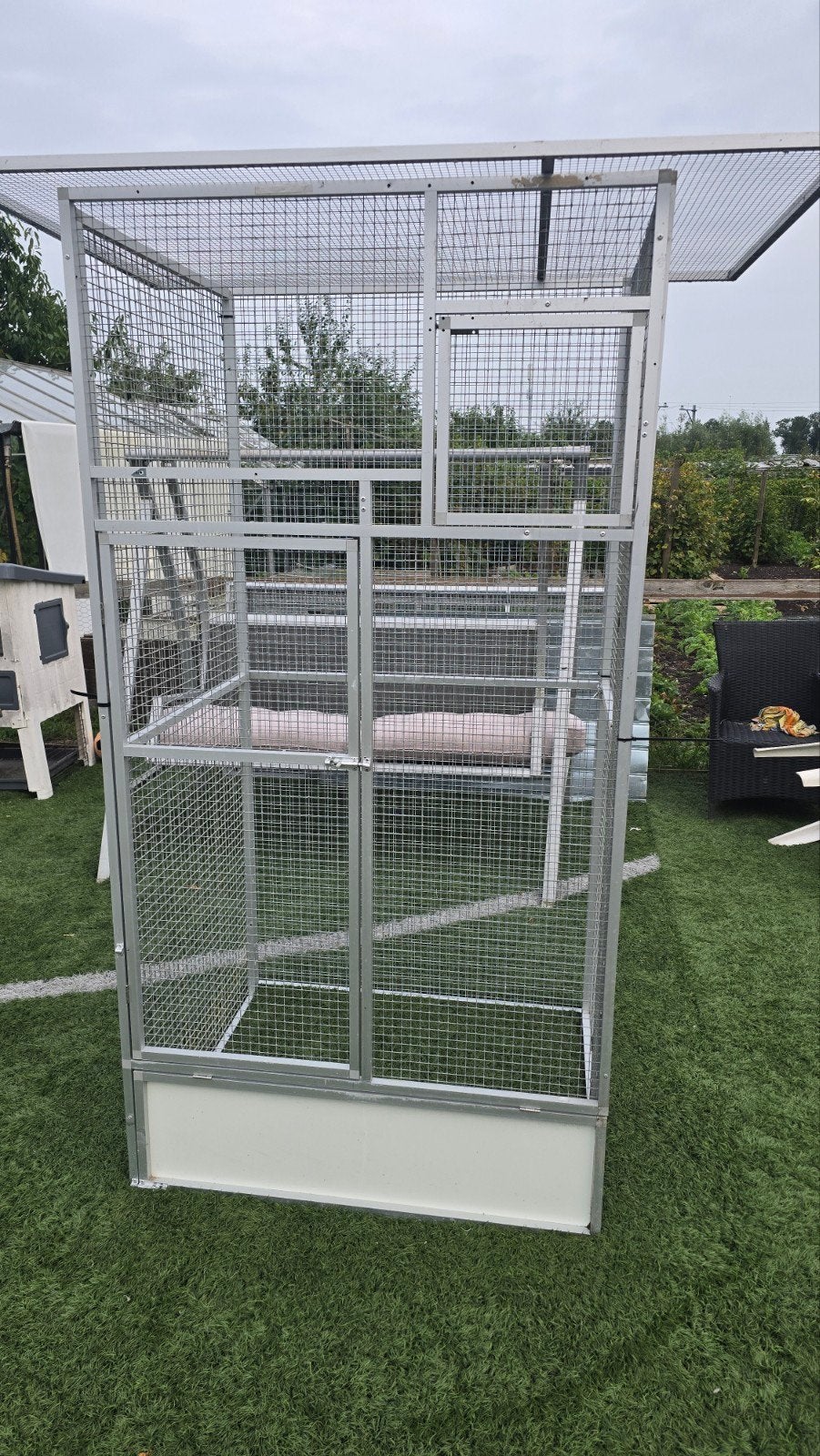 voliere aluminium, Dieren en Toebehoren, Ophalen of Verzenden, Aluminium, Volière