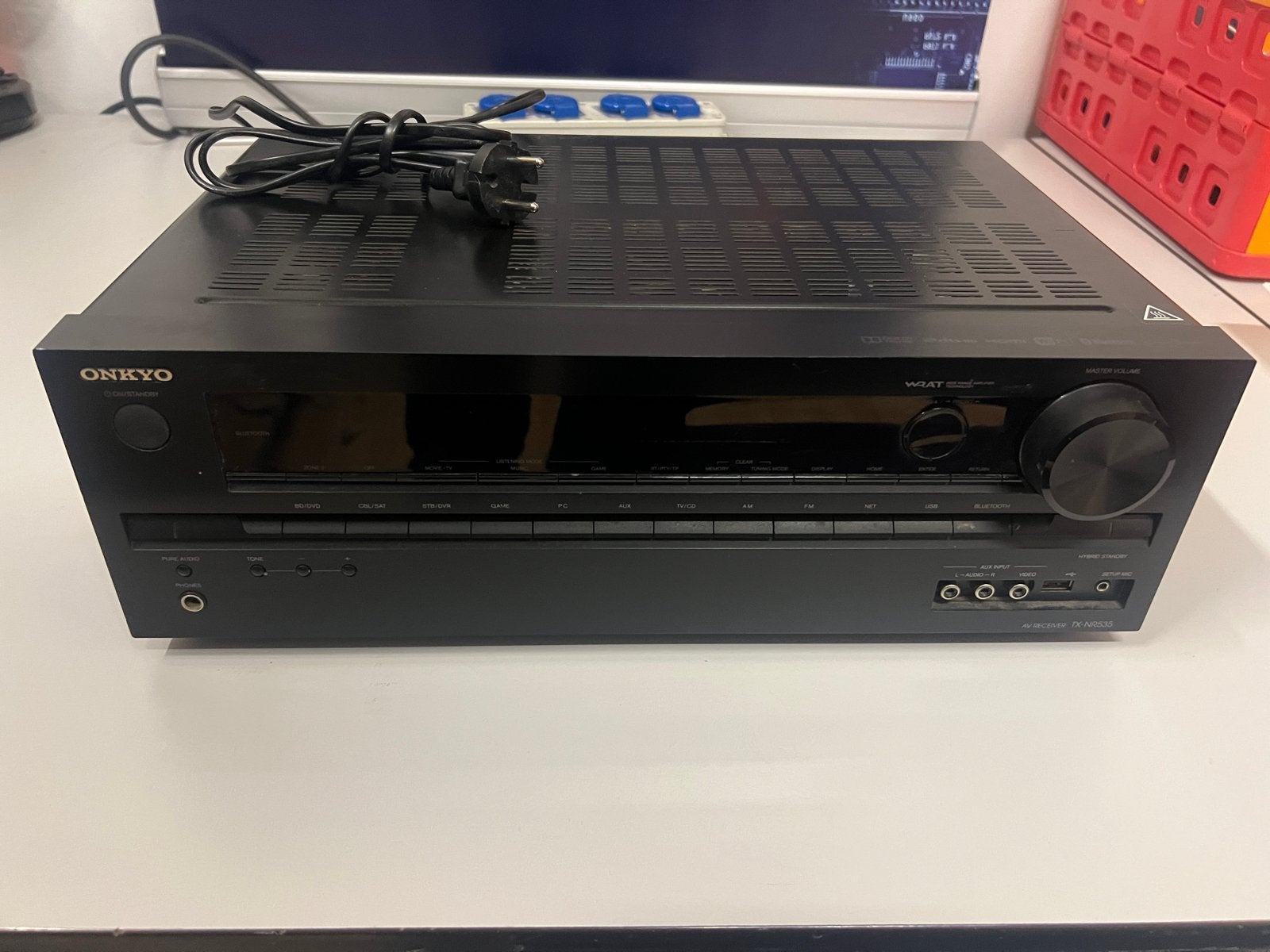 Onkyo TX-NR535 AV-receiver - 5.1-kanaals thuisbioscoop, Ophalen of Verzenden, Zo goed als nieuw