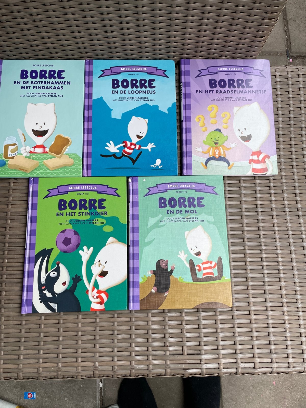 Borre Leesclub boeken set - 5 delen, Boeken, Ophalen, Zo goed als nieuw, Fictie algemeen