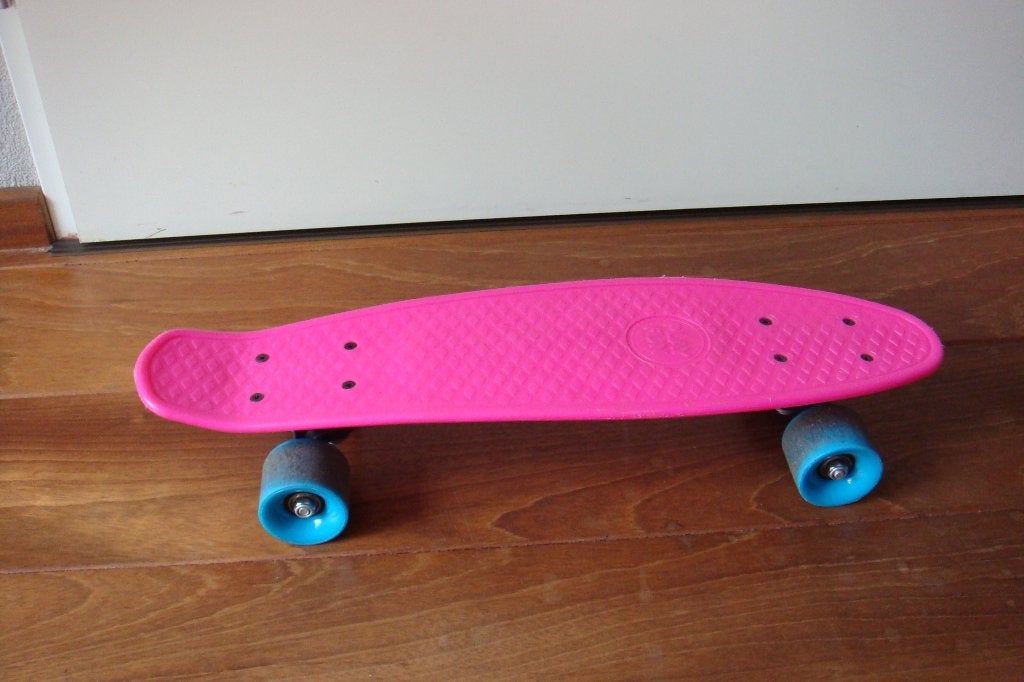 Skateboard roze NIEUWSTAAT €4,95, Ophalen of Verzenden, Zo goed als nieuw, Skateboard