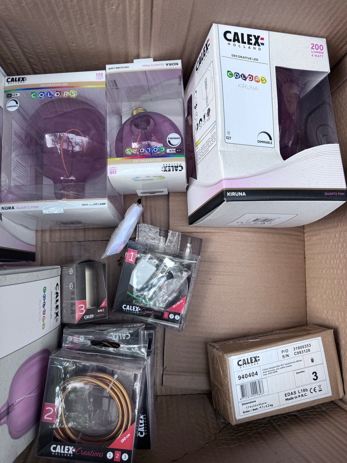Calex LED lampen en accessoires - Diverse modellen, Huis en Inrichting, Lampen | Losse lampen, Ophalen, Led-lamp, E27 (groot)