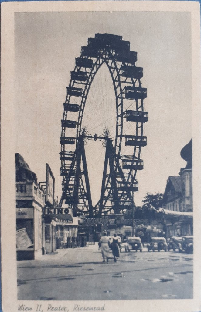 Ansichtkaart Oostenrijk Prater 1946, Ophalen of Verzenden, 1940 tot 1960, Gelopen, Oostenrijk
