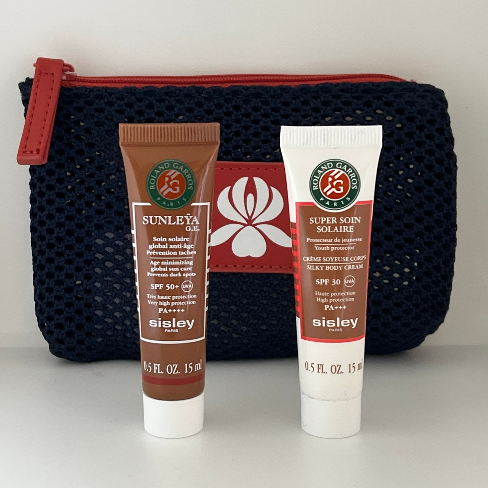 Sisley Roland Garros Zonnebrand Crème Set SPF 50 & 30, Sieraden, Tassen en Uiterlijk, Uiterlijk | Gezichtsverzorging, Ophalen of Verzenden