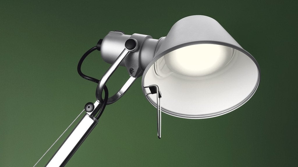 Artemide Tolomeo Tafellamp Zilver Aluminium, Niet ingevuld, Nieuw, Niet ingevuld, Niet ingevuld