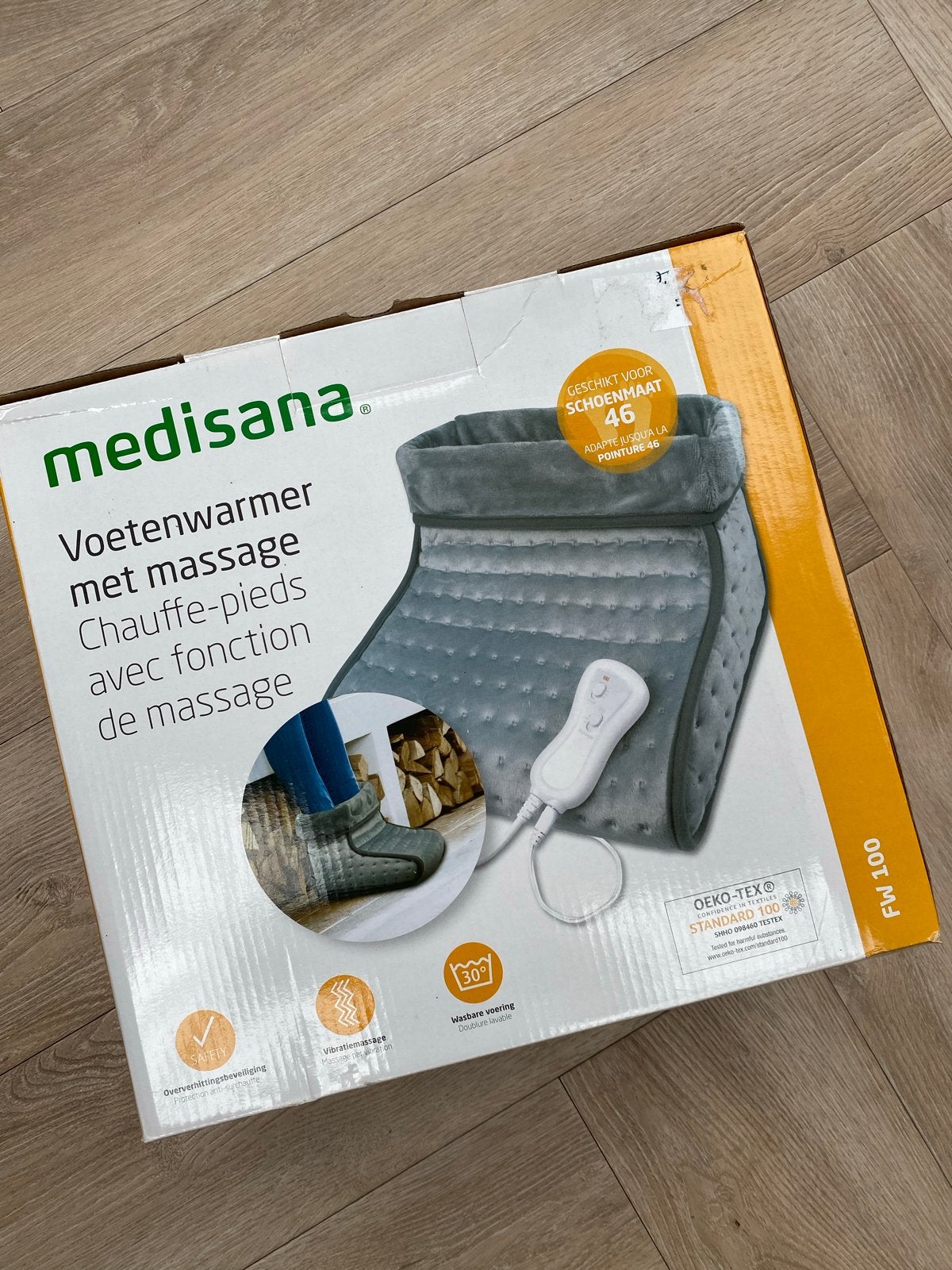 Medisana Voetenwarmer met Massage - Nieuw in doos, Ophalen, Nieuw, Hand- en Voetverzorging