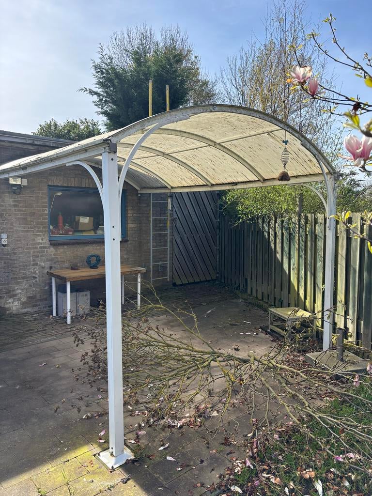 Gebruikte Carport/Overkapping - Ideaal voor tuin of oprit, Tuin en Terras, Overkappingen, Ophalen, Gebruikt, Carport