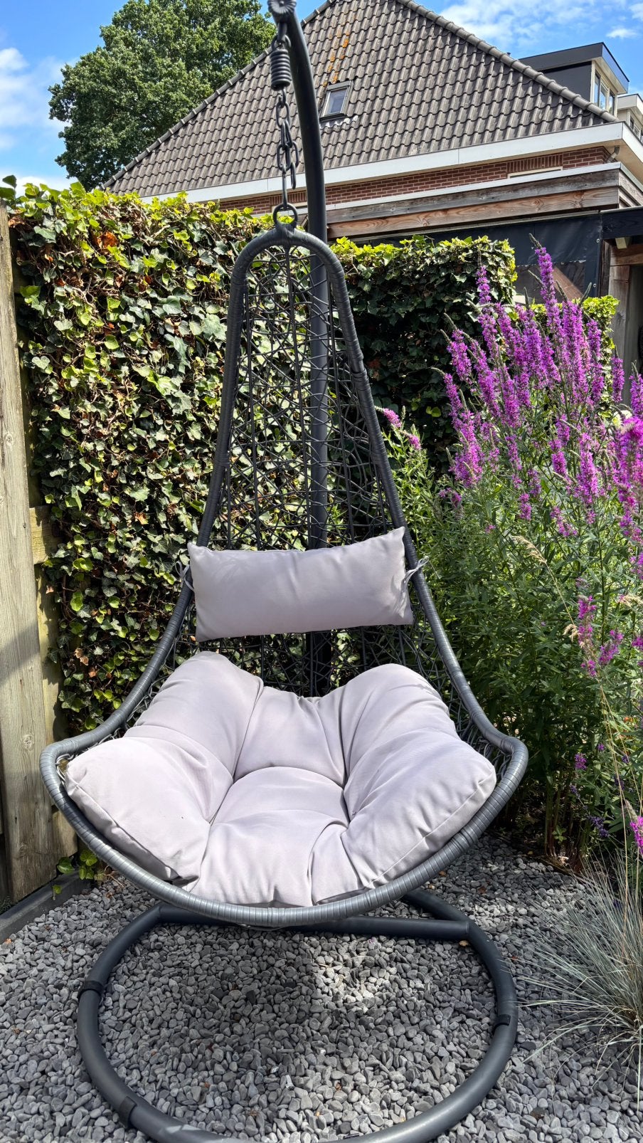 Hang stoel, Tuin en Terras, Ophalen, Zo goed als nieuw