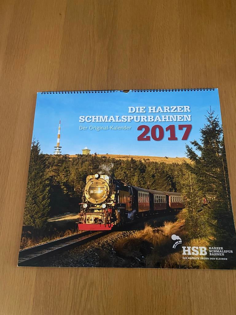 Kalender smalspoor, Ophalen of Verzenden, Maandkalender, Zo goed als nieuw
