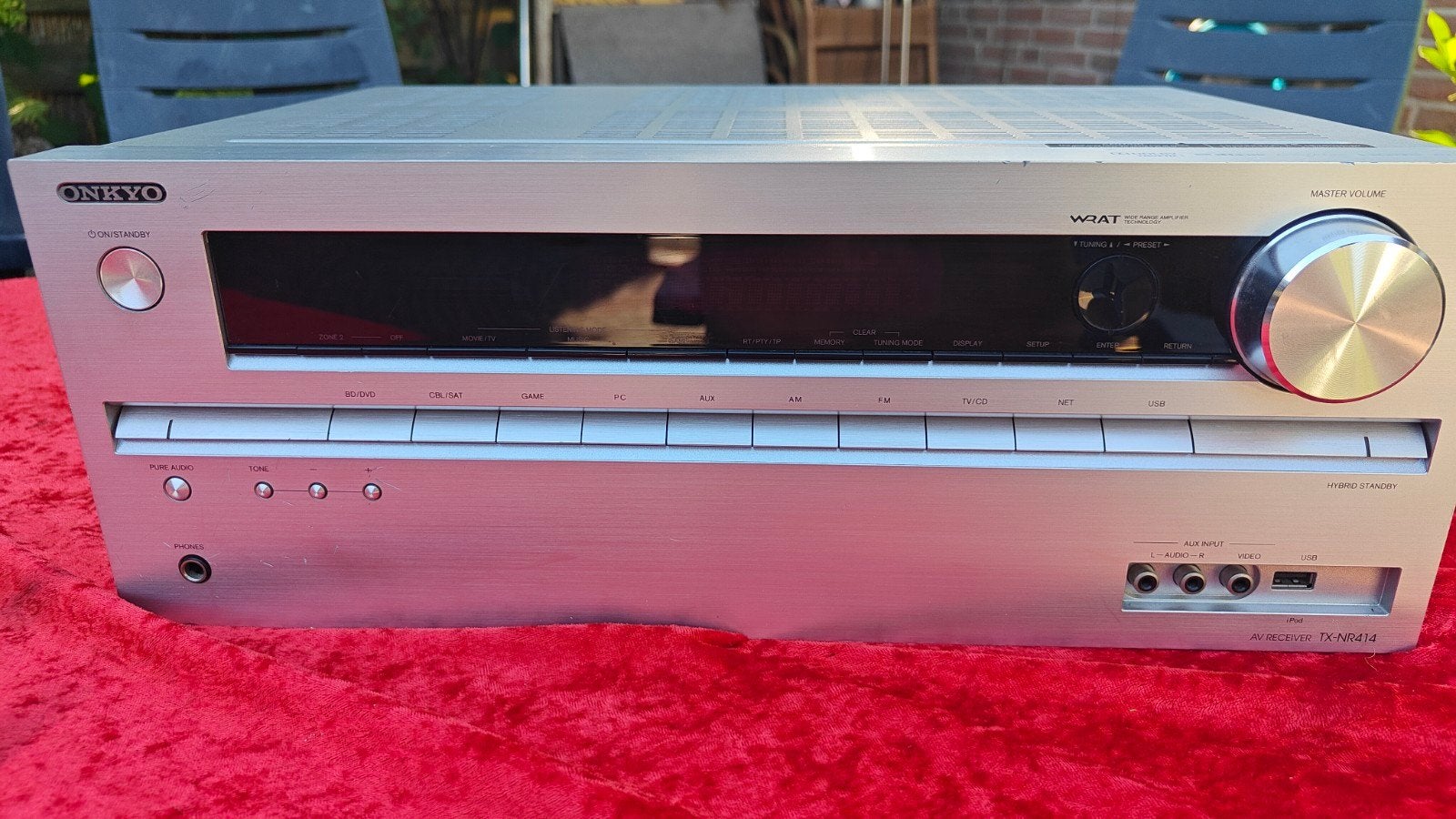 Onkyo Receiver/versterker TX-NR 414 met bluetooth, Ophalen of Verzenden, Overige merken