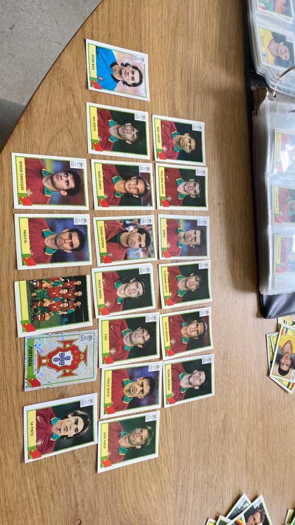 Panini euro 2000 Portugal, Ophalen of Verzenden, Zo goed als nieuw, Buitenlandse clubs, Poster, Plaatje of Sticker