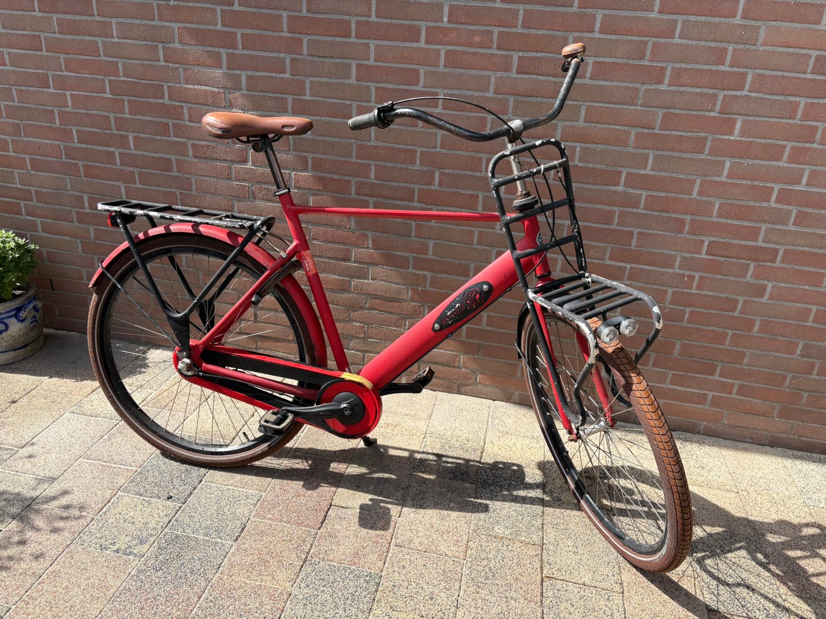 BSP Boozz herenfiets, Gebruikt, Versnellingen, 57 tot 61 cm, Trommelrem