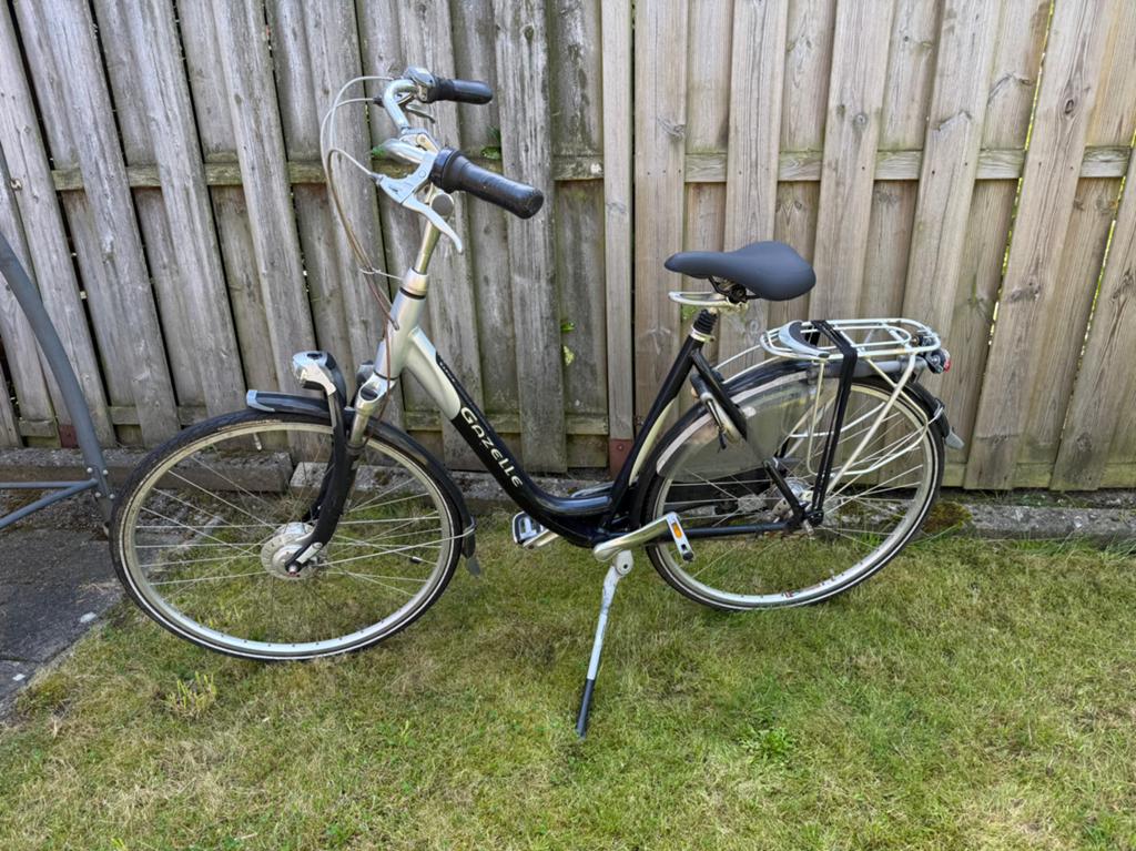 Gazelle Damesfiets 28 inch, Ophalen, 53 tot 56 cm, Versnellingen, Zo goed als nieuw