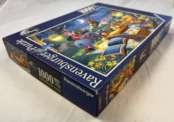 Ravensburger Disney Winnie de Poeh Sterrenkijken 1000 puzzel, Verzenden, 500 t/m 1500 stukjes, Zo goed als nieuw, Legpuzzel