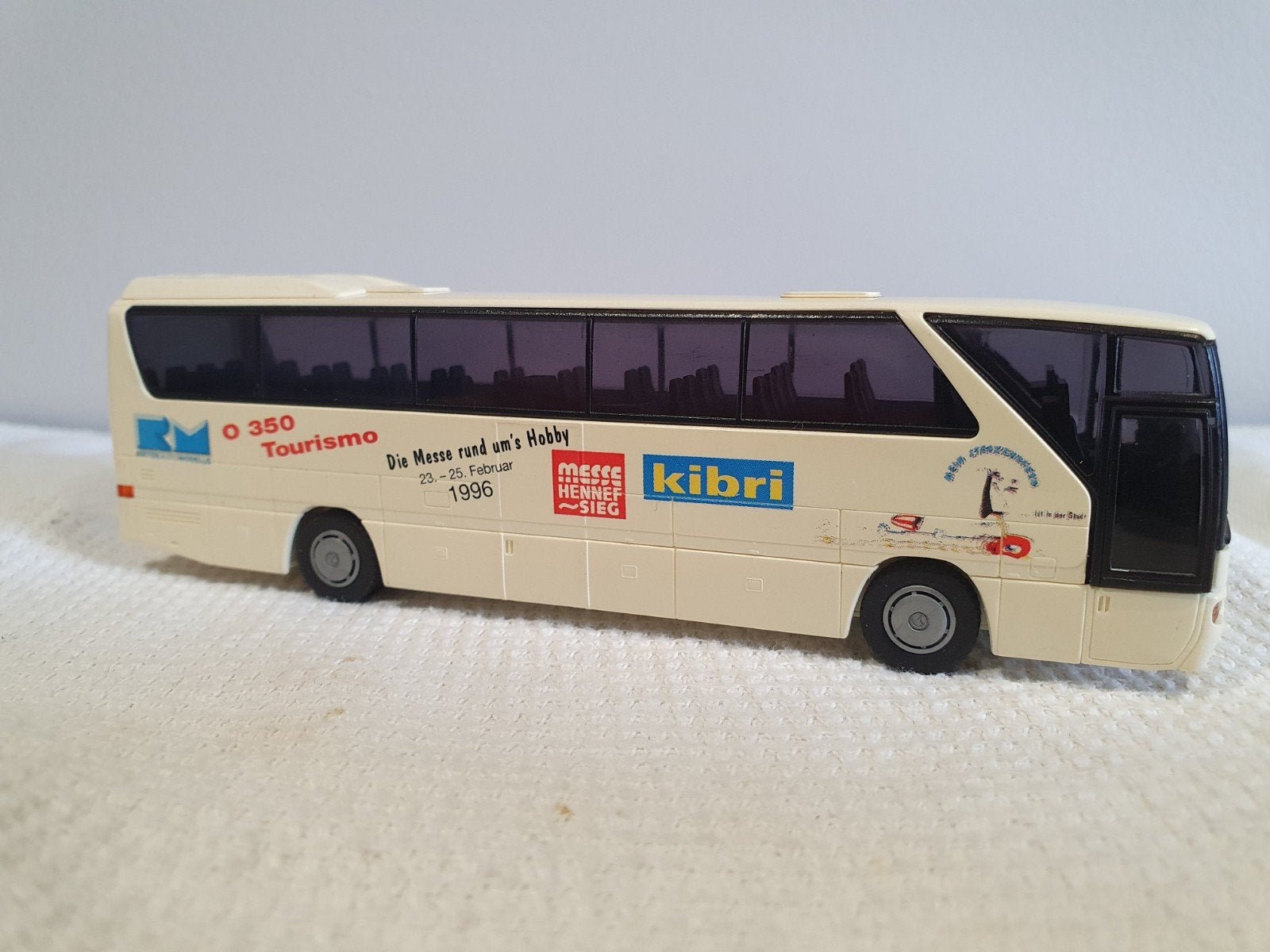 Rietze Mercedes-Benz O350 Tourismo bus 1:87, Ophalen of Verzenden, Gebruikt, Bus of Vrachtwagen, Rietze