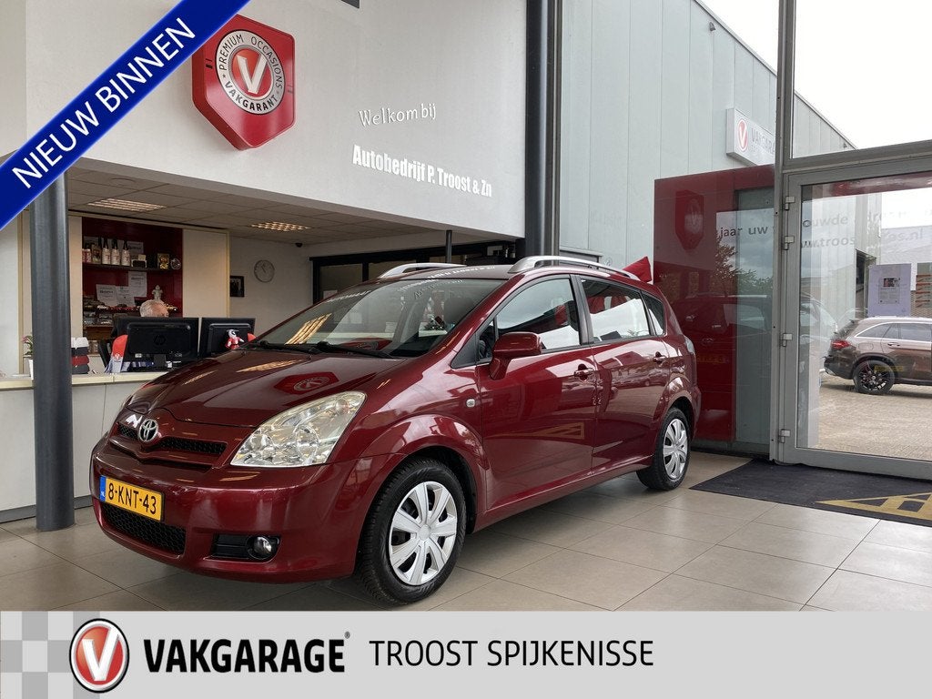 Toyota Verso 1.8 VVT-i Terra,100%OnderhoudenAutomaat,7 Perso, Auto's, Toyota, Bedrijf, Te koop, Verso, ABS, Airbags, Airconditioning