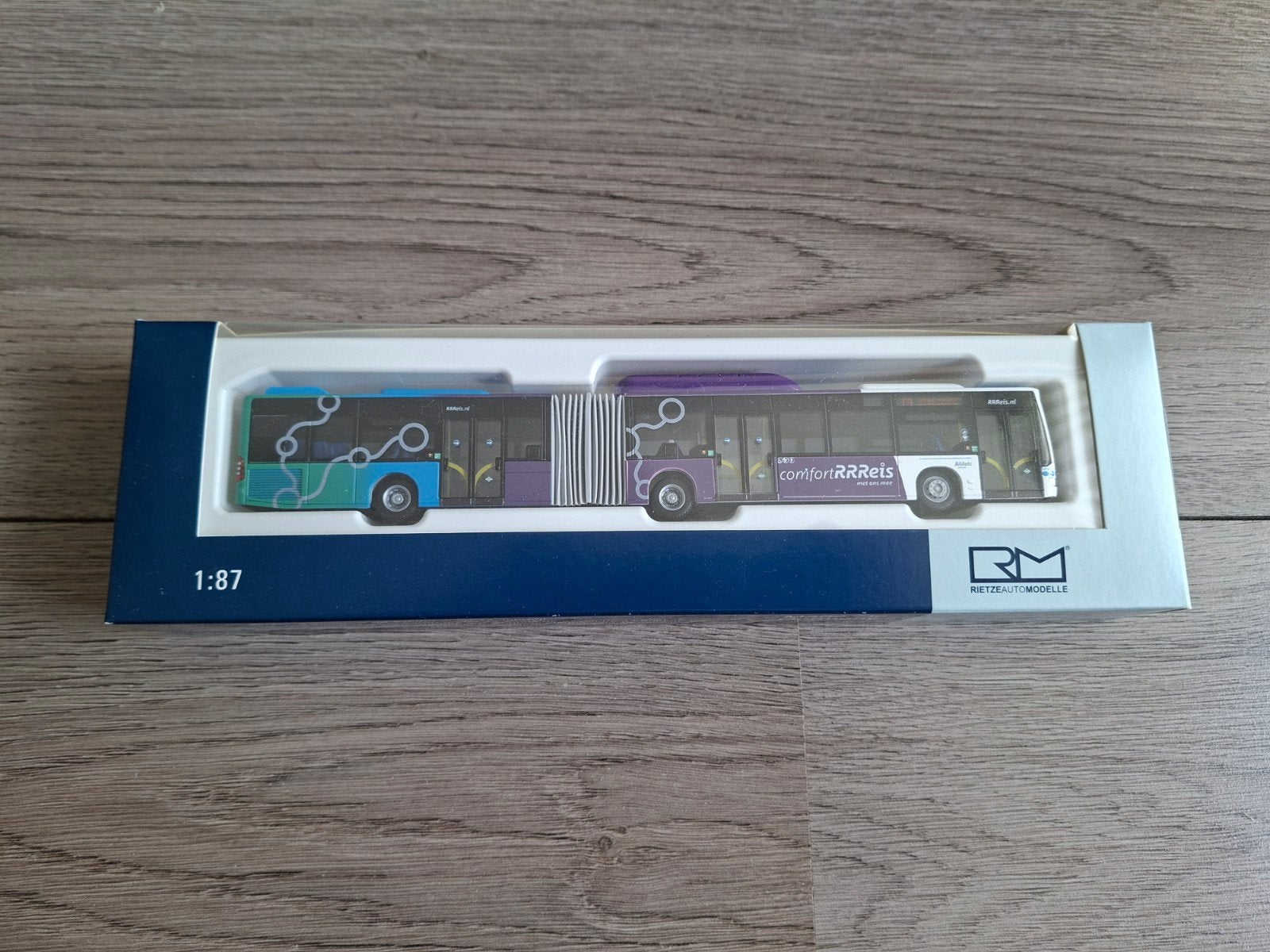Rietze 66963 Mercedes-Benz Citaro G Keolis/RRReis, Hobby en Vrije tijd, Ophalen of Verzenden, Gebruikt, Bus of Vrachtwagen, Rietze