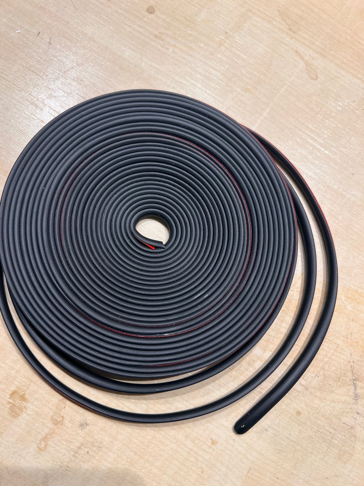Zwarte Plastic Velgbeschermer met M3 Tape, Ophalen, Nieuw