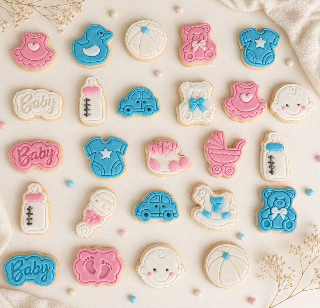 Leuke babykoekjes voor babyshower of kraamfeest, Ophalen
