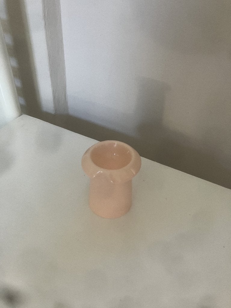Leuke zacht oranje eierhouders van merk Hema, Keramiek, Ophalen of Verzenden, Zo goed als nieuw, Overige stijlen