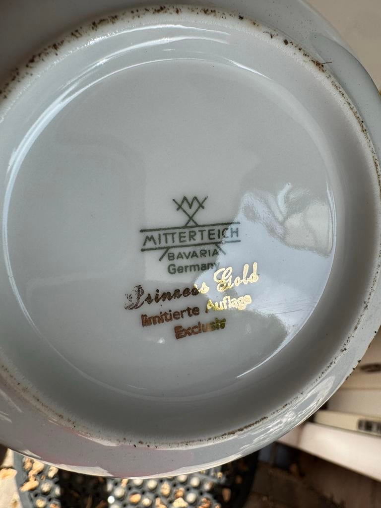 Mitterteich Bavaria Princess Gold Servies - Lim. Editie, Ophalen of Verzenden