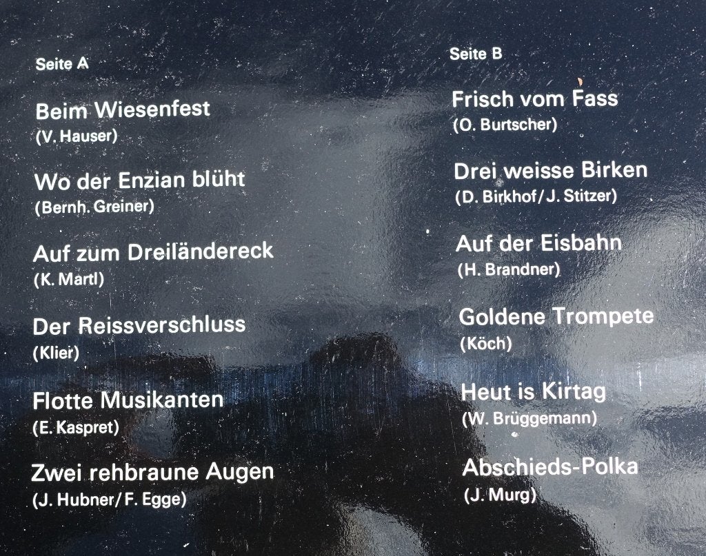 Oberkrainerklänge dubbel  LP - Activ Records Stereo 2402, LP, Beschermende buitenhoes, Ophalen of Verzenden, Zo goed als nieuw