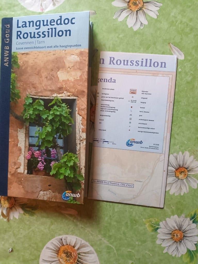 Languedoc Roussillon Frankrijk ANWB goud reisgids kaart Tarn, Boeken, Reisgidsen, Gjelt de Graaf, Europa, Ophalen of Verzenden