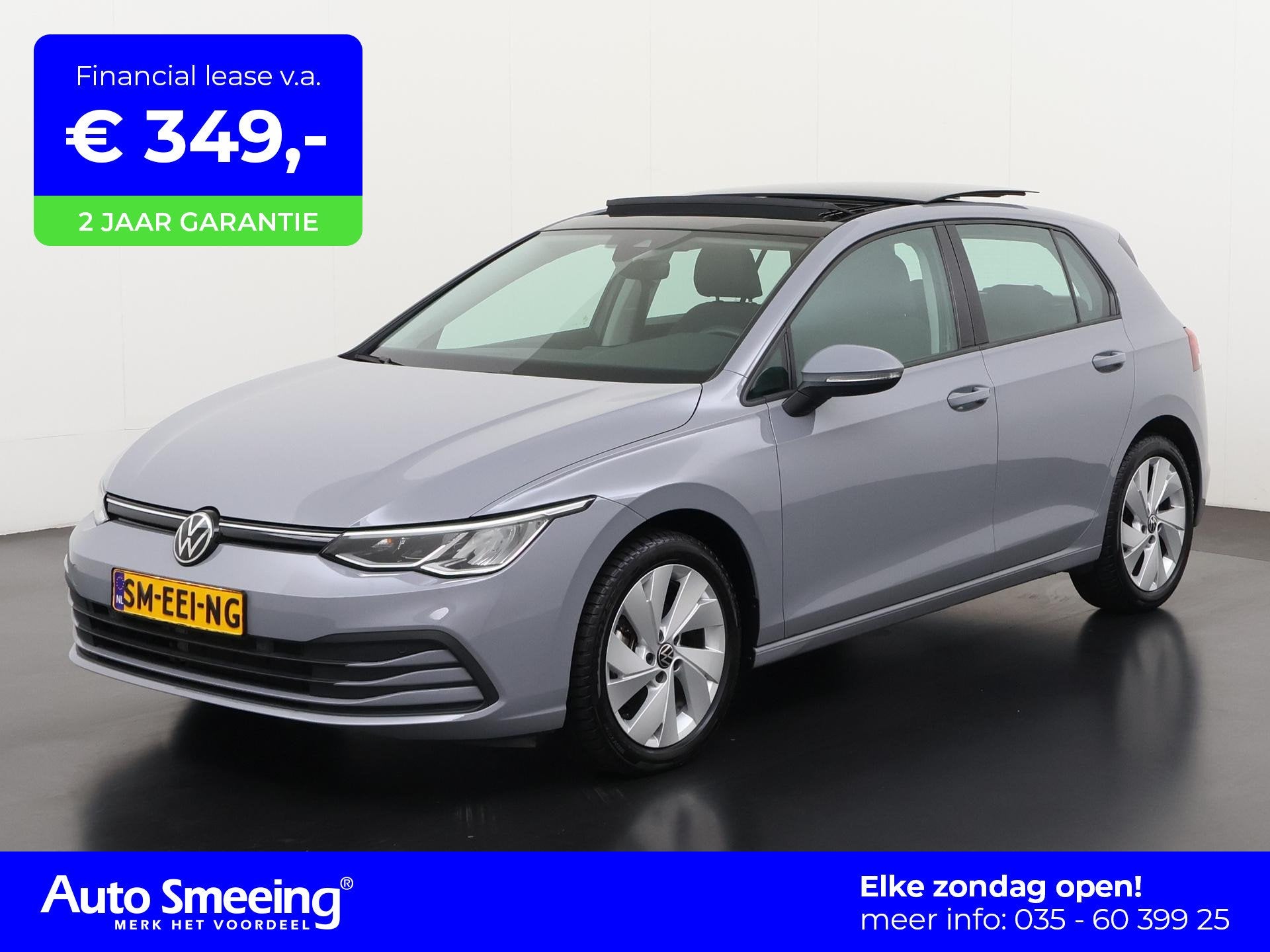 Volkswagen Golf 1.5 eTSI Life DSG | Schuifdak | Camera | Zon, 4 cilinders, Bedrijf, Golf, 131 pk