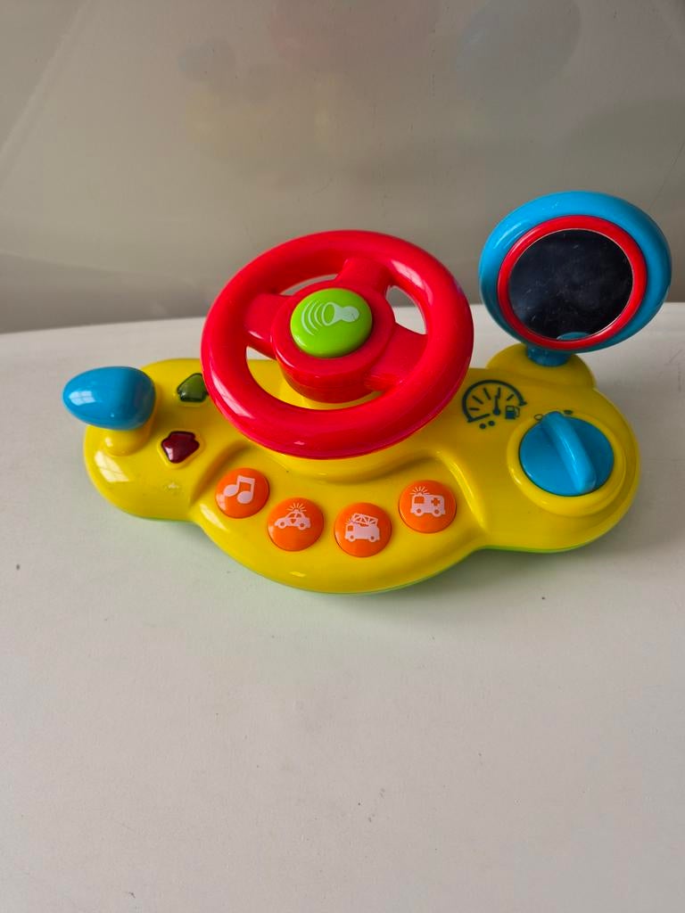 Autostuur met vetschillende geluiden, Ophalen of Verzenden, Zo goed als nieuw, Ontdekken, Met geluid