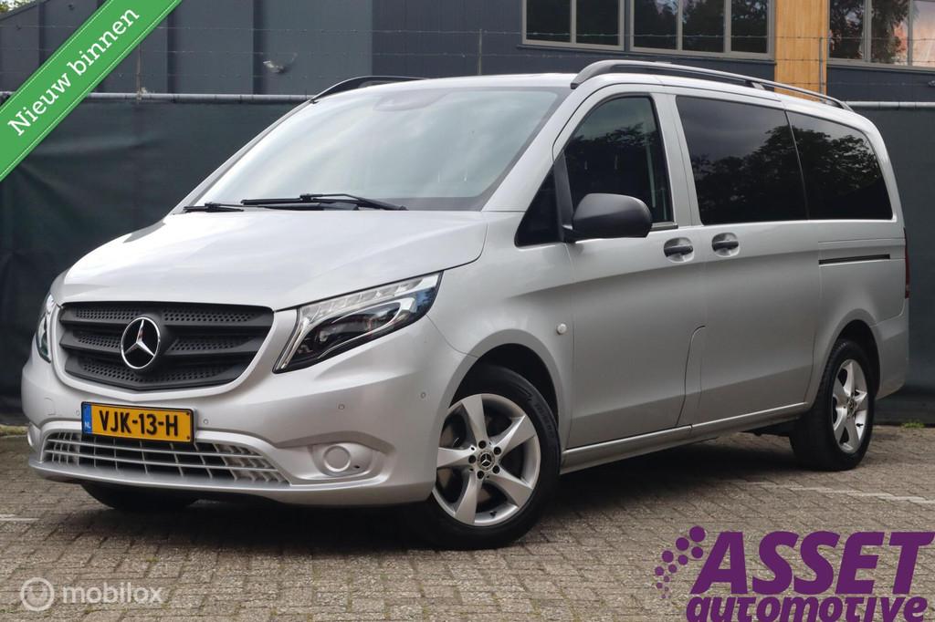 Mercedes Vito Tourer 119 CDI aut Lang DC Comfort camera/pdc, Auto's, Bestelauto's, Automaat, Stof, Gebruikt, 2000 kg