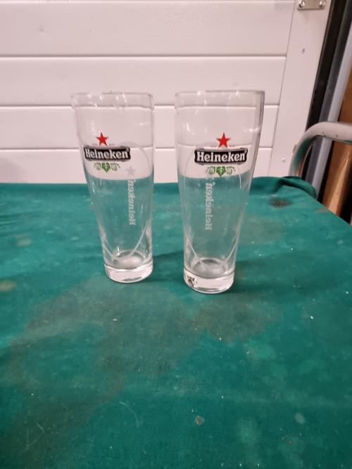 bierglazen heineken vintage, Verzamelen, Glas en Borrelglaasjes, Ophalen of Verzenden, 'T Olde Gre-j, Info@toldegrej.nl, Endepoelstraat 20f Didam