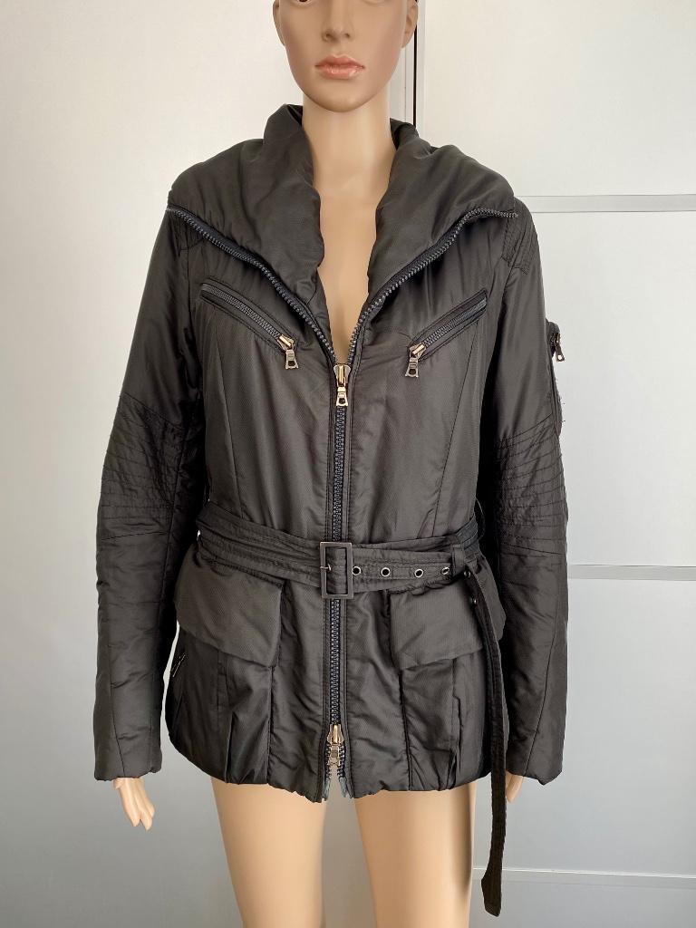 G479 Creenstone mt.40=M gewatteerde winterjas jas jack grijs, Kleding | Dames, Jassen | Winter, Maat 38/40 (M), Creenstone, Ophalen of Verzenden