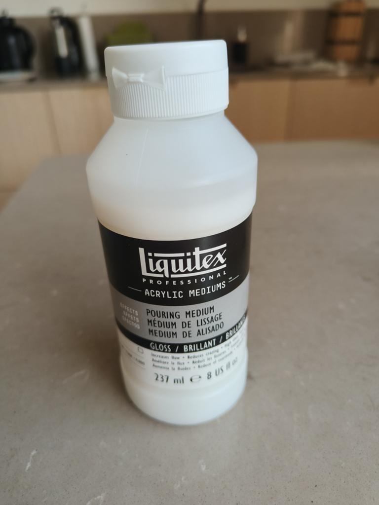 Liquitex acrylic pouring medium gloss, Verzenden, Zo goed als nieuw, Overige typen