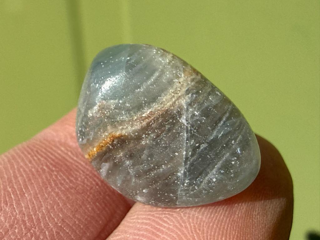 Lemurian Aquatine broekzaksteen mineralen, Ophalen of Verzenden, Mineraal