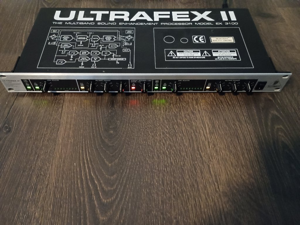Behringer Ultrafex II EX 3100 – Multiband Sound Enhancement, Ophalen, Gebruikt, Overige typen