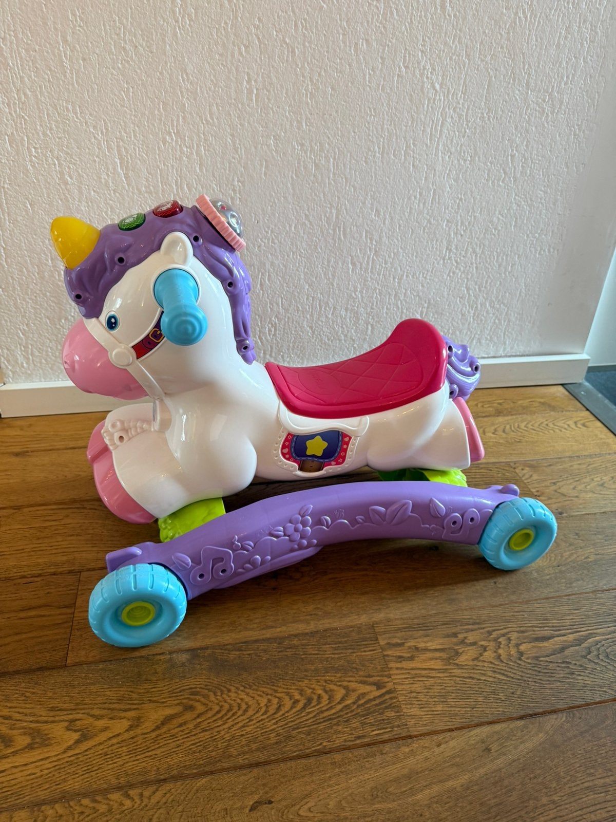 Vtech hobbel en speel eenhoorn, Ophalen, Gebruikt