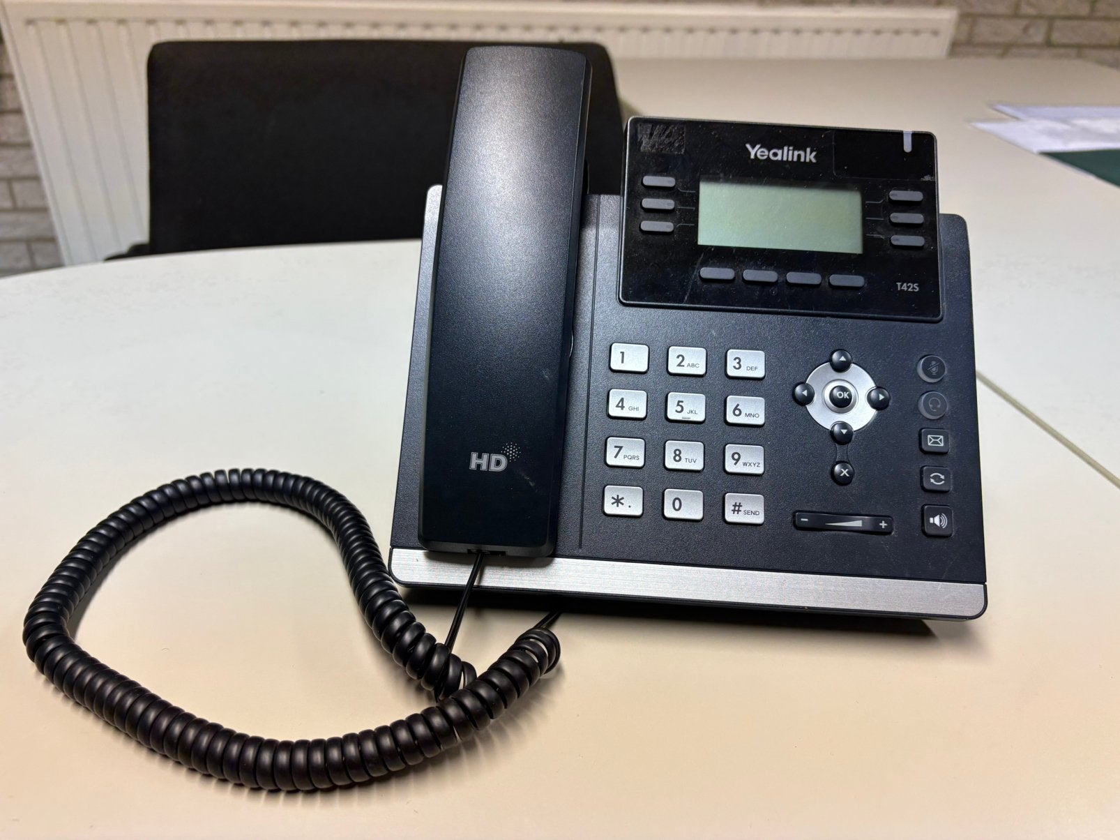Yealink SIP‑T42S Ultra‑Elegant Gigabit VoIP Telefoons, Ophalen, Zo goed als nieuw