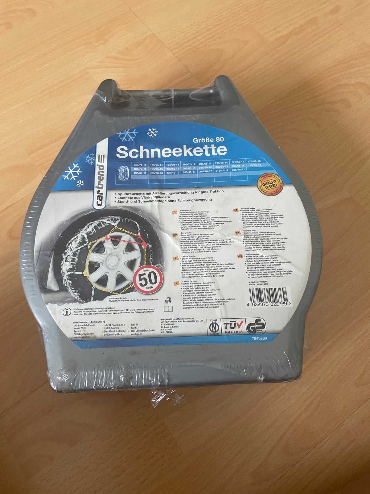 Cartrend Sneeuwkettingen Maat 80 - Nieuw in verpakking, Ophalen, Nieuw