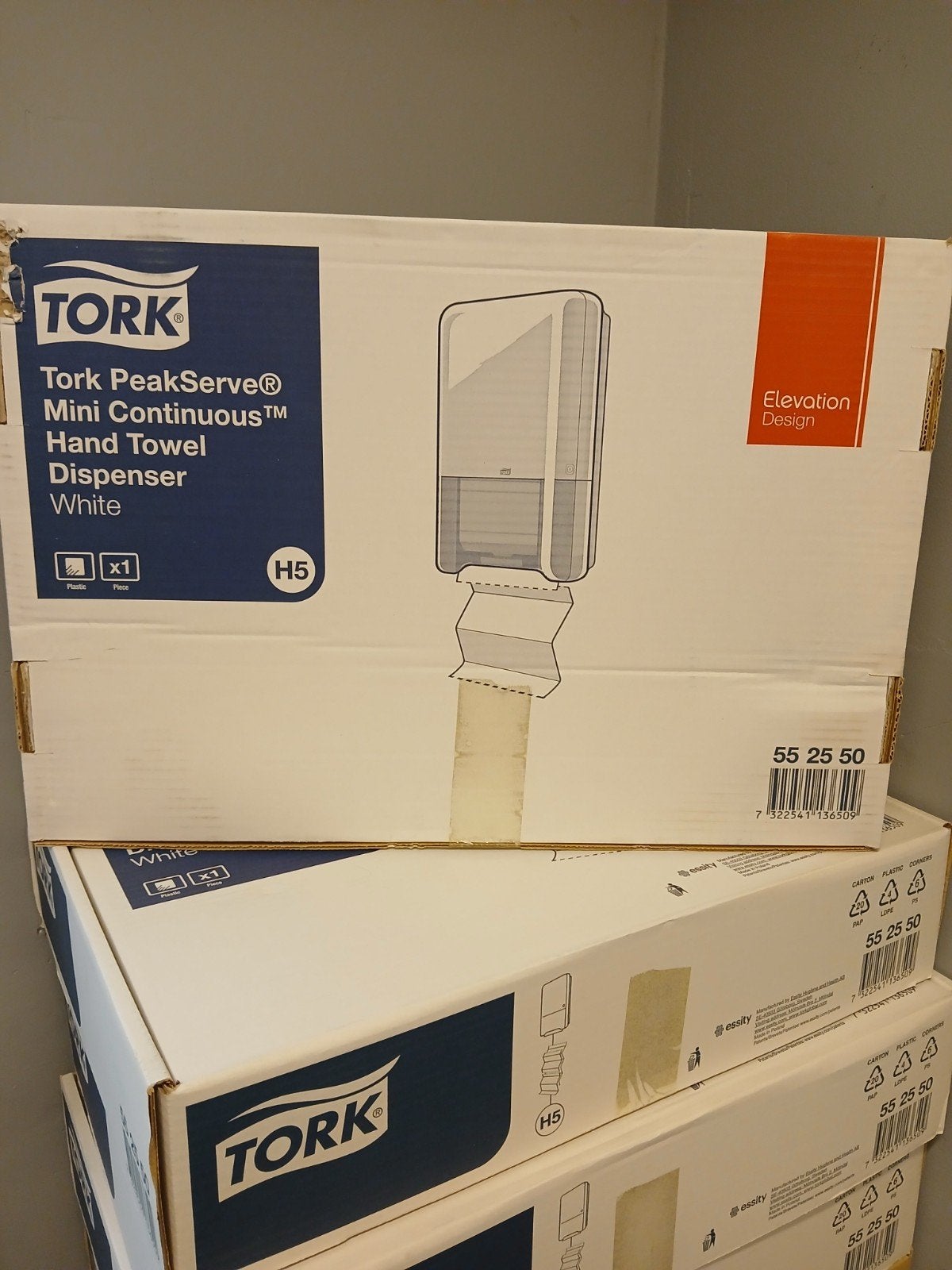 Tork dispensers (zeep, handdoek, toiletpapier), Ophalen, Overige typen