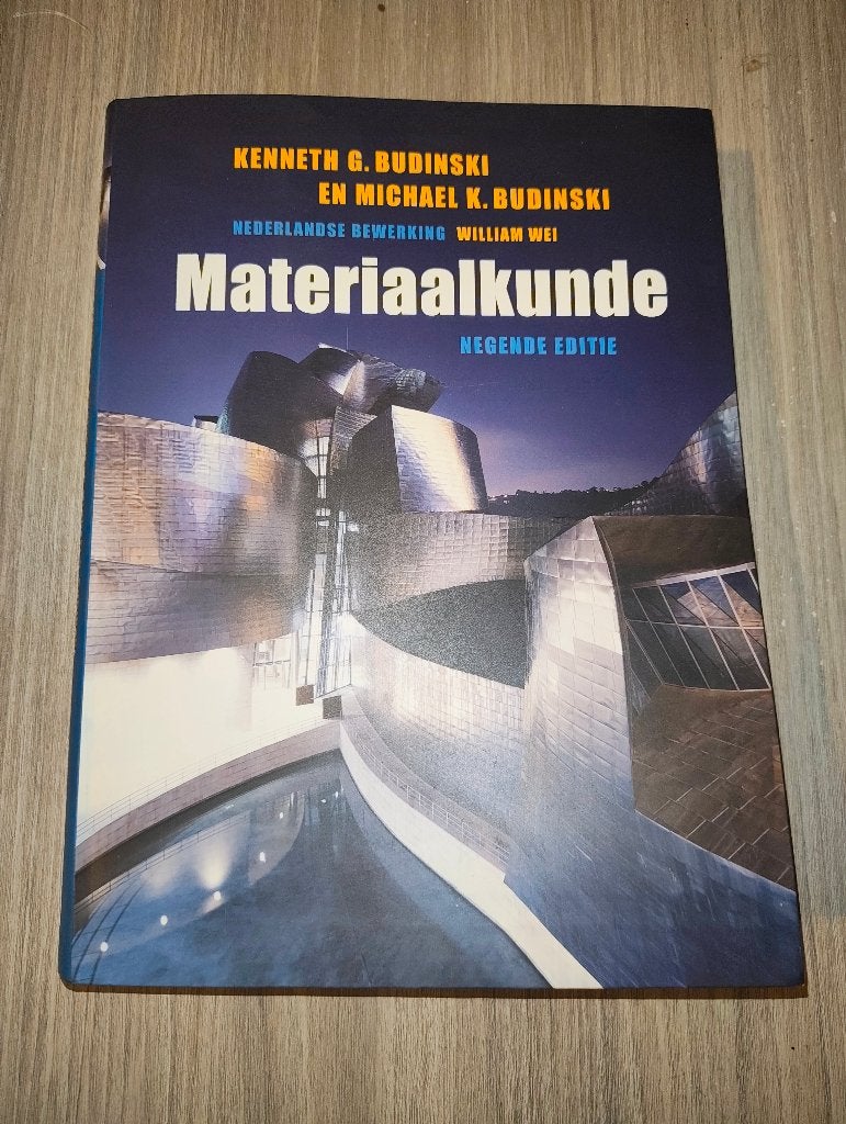 Materiaalkunde 9e editie - Budinski - 9789043026130, Gelezen, Pearson, Beta, HBO