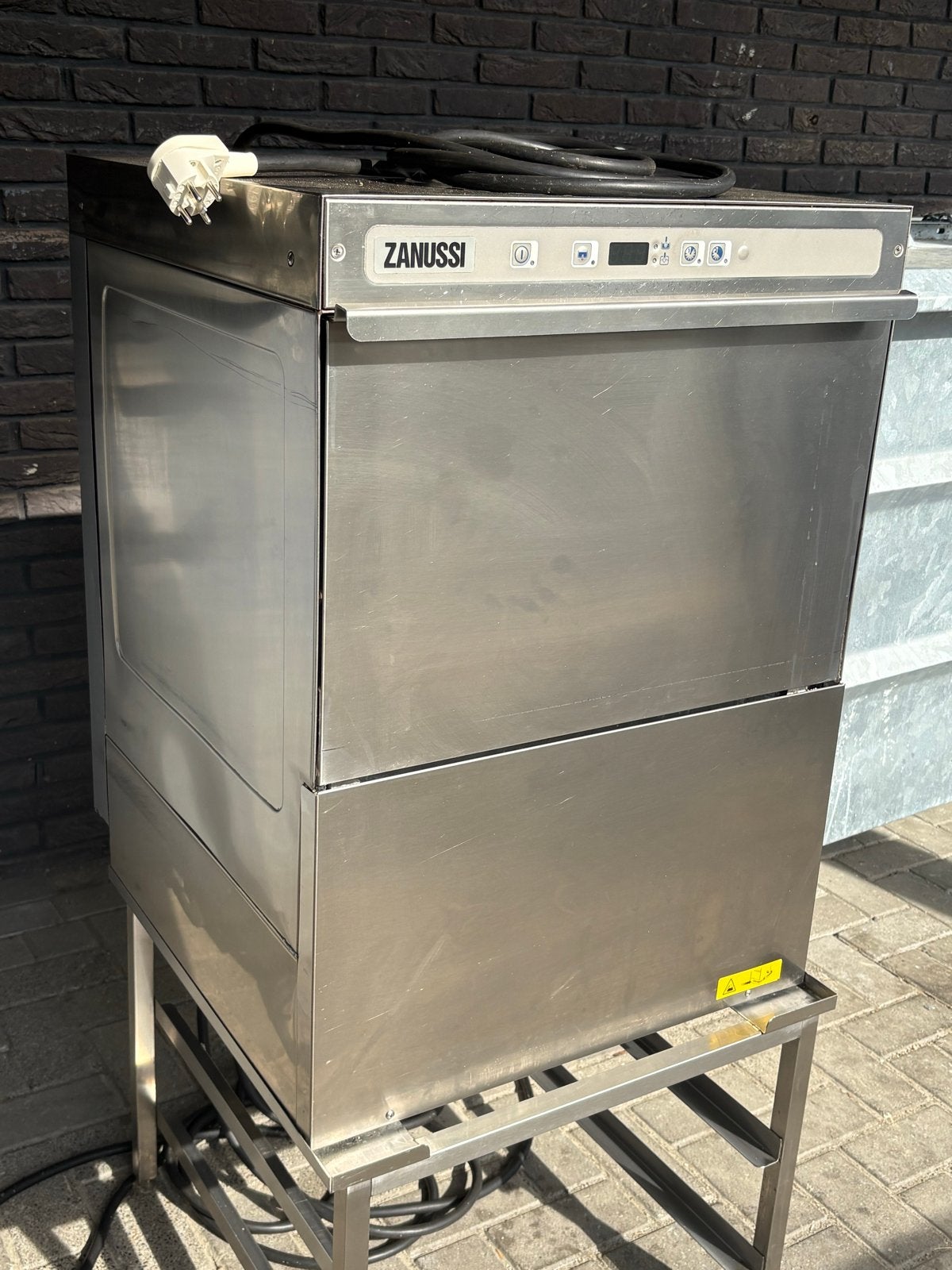 Zanussi Professionele Vaatwasser - RVS, Gebruikt, Witgoed en Apparatuur, Vaatwasmachines, Ophalen, Gebruikt, 60 cm of meer, 18 tot 22 liter