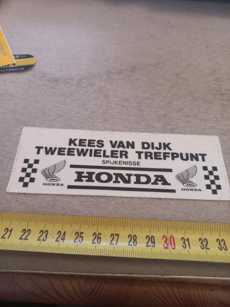 Kees van dijk tweewieler trefpunt Spijkenisse honda, Ophalen of Verzenden, Zo goed als nieuw